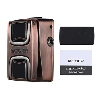 

High quality MOOER RedKid Talk Wah Guitar Effect Pedal Pressure Sensing Switch True Bypass Full Metal Shell