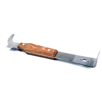 

Hive tools Bee Scraper honey knife Multifunction J-type Bee Hive Hook Scraper for beehive beekeepingl tools Stainless steel