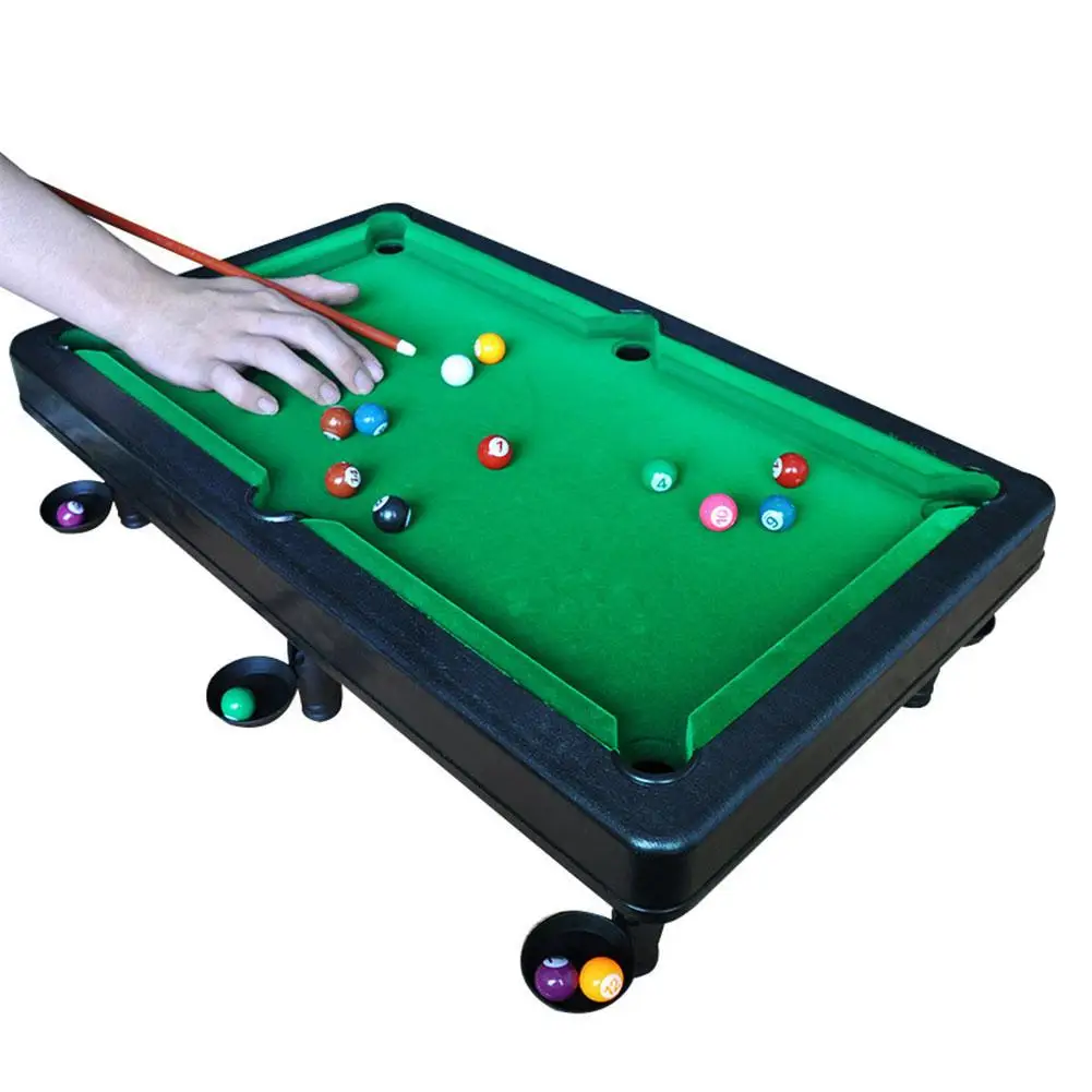 

Mini Billiard Board Games For Children Mini Tabletop Pool Set Home Party Billiards Children Billiards Table Balls Set Small