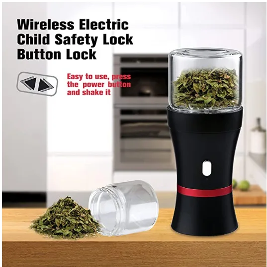 High end Weed Grinder LTQ Vapor Electric Herb Grinder 1100mah Battery
