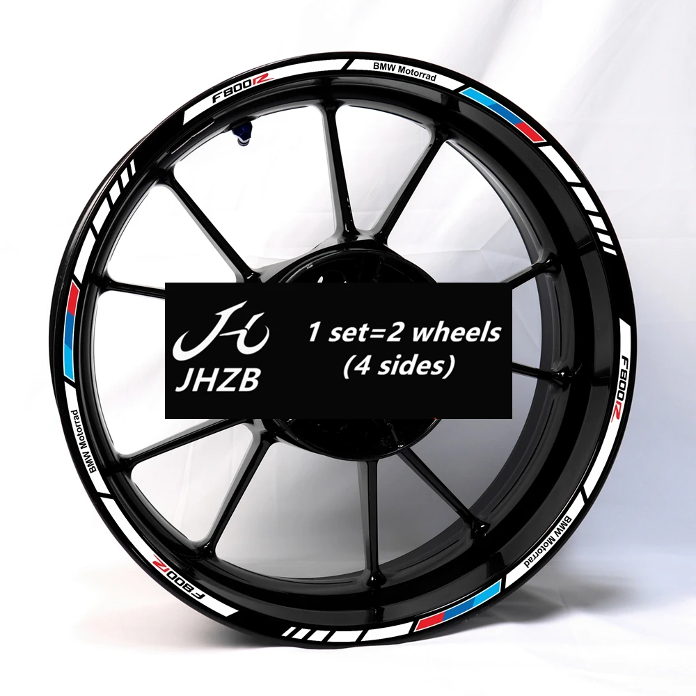 Наклейка для мотоцикла f800r светоотражающая внутренняя наклейка на обод