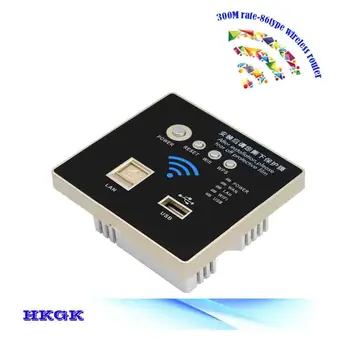 

WHITE BLACK GOLD Three colour Wall Embedded Socket 3G Wifi Wireless AP Router USB Charger AC 110V~240V