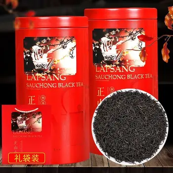 

2020 China Zheng Shan Xiao Zhong Lapsang Souchong Black Tea New Tea Spring Tea Special Grade for Warm Stomach and Anti-fatigue