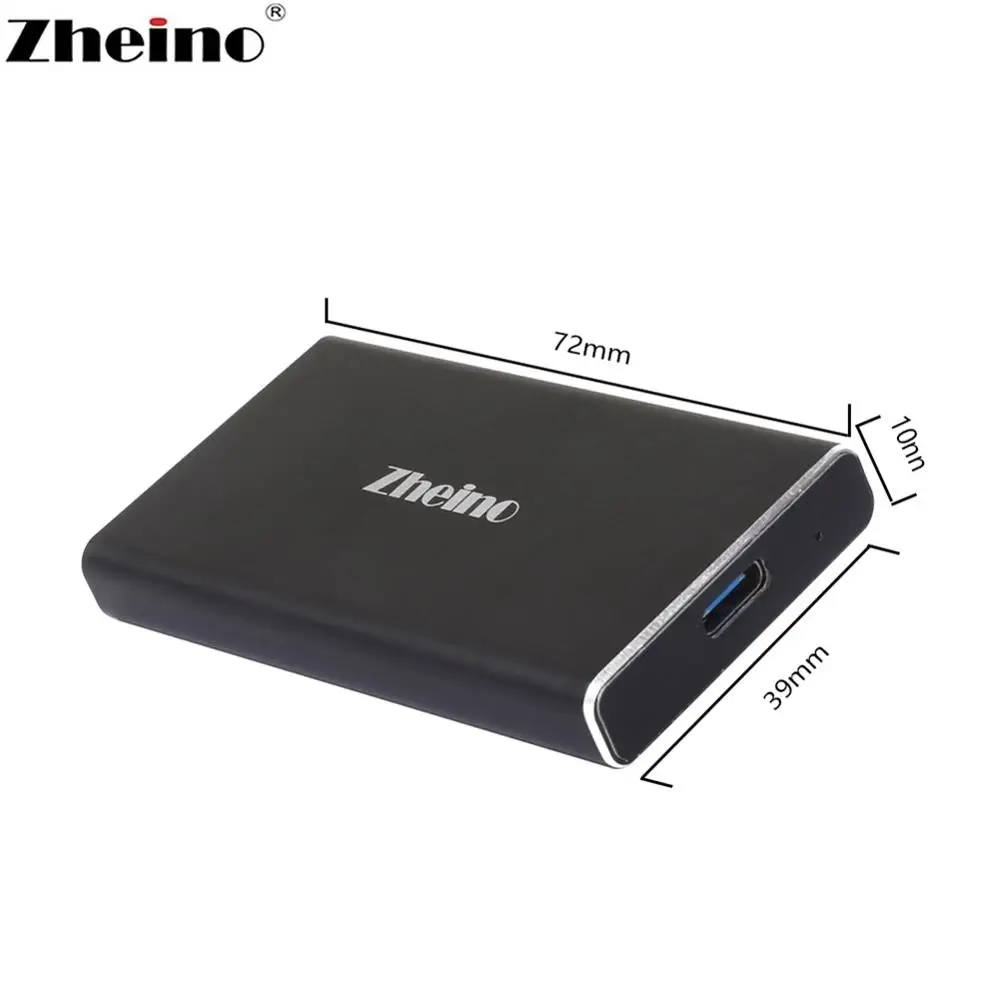 Zheino портативный SSD USB 3 1 120 ГБ 240 480 Гб внешний жесткий диск для ноутбука настольного