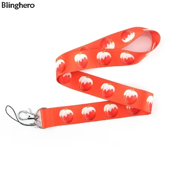 

Blinghero Fruit Print Lanyard Kawaii Peach Phone Neck Straps Hang Ropes Lanyard Strap Keys Accessory for Women Girls ZC0253