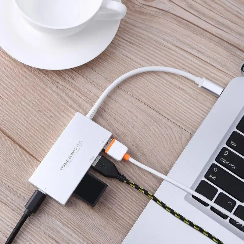 Тип type-C USB 3,1 к 3xusb 3,0 Порты Hub адаптер конвертер для MacBook 12 дюймов