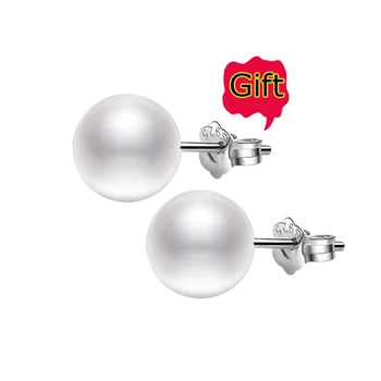 

#11.11 GLOBAL SALE # Add to cart & wish list, win free gift S925 Sterling Silver Pearl Earrings on 11.11 Sale