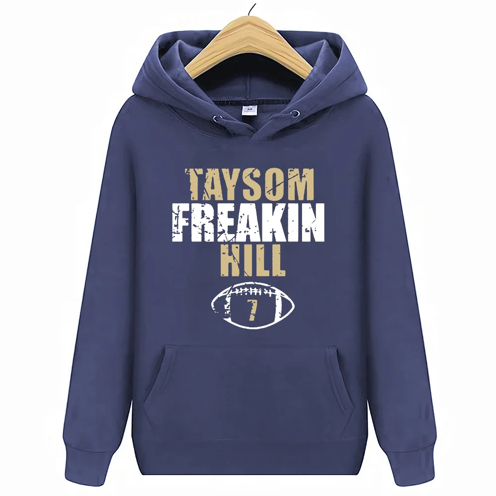 Taysom Freakin/толстовки с капюшоном - Цвет: Тёмно-синий