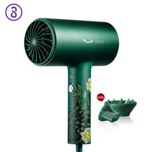 SOOCAS H3S Профессиональный отрицательный Лон фен диверсии дизайн Алюминиевый сплав Электрический Dryer1800W горячий холодный ветер Фены для волос