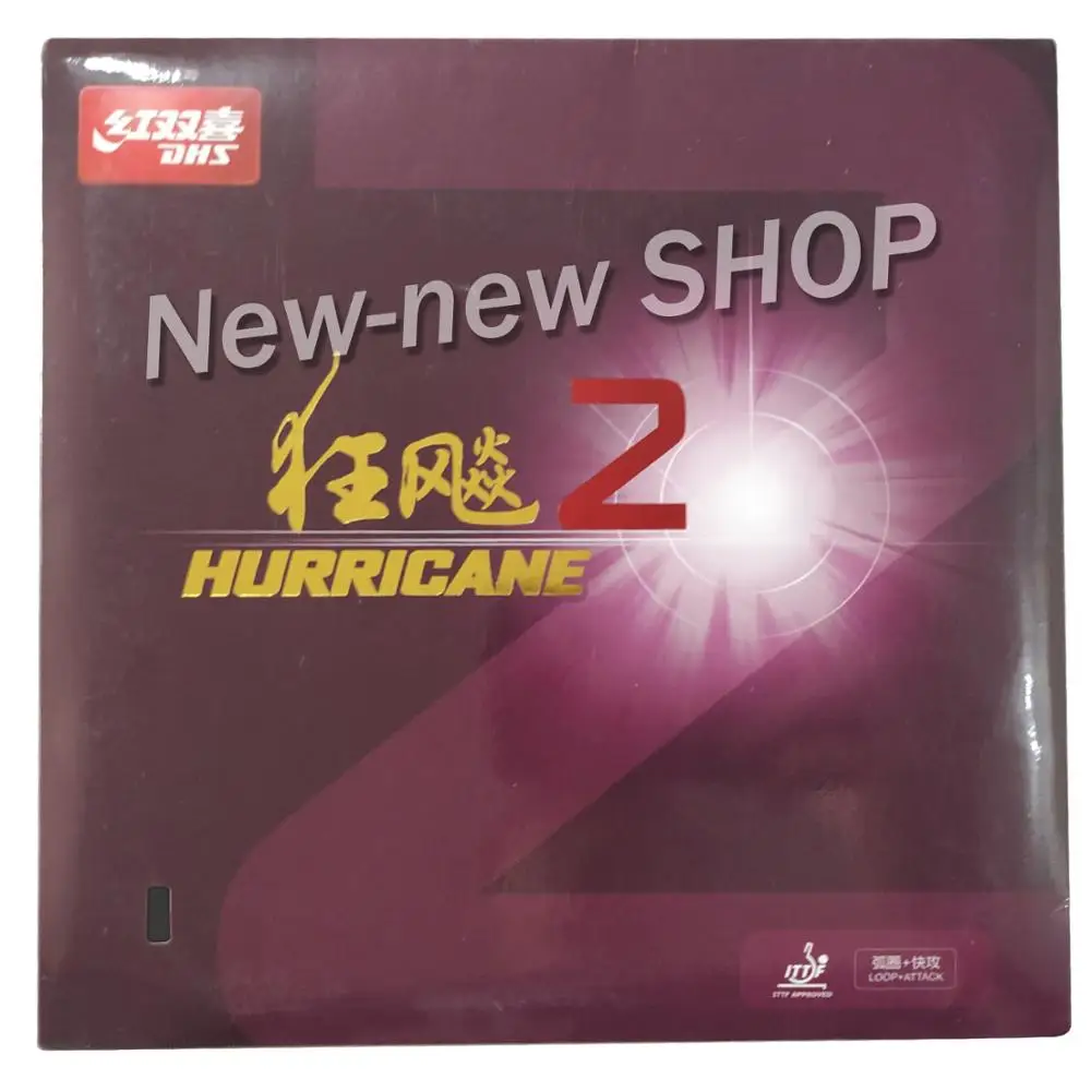 

DHS Hurricane2 Hurricane 2 Hurricane-2 Pips-In Накладка для настольного тенниса и пинг-понга с губкой