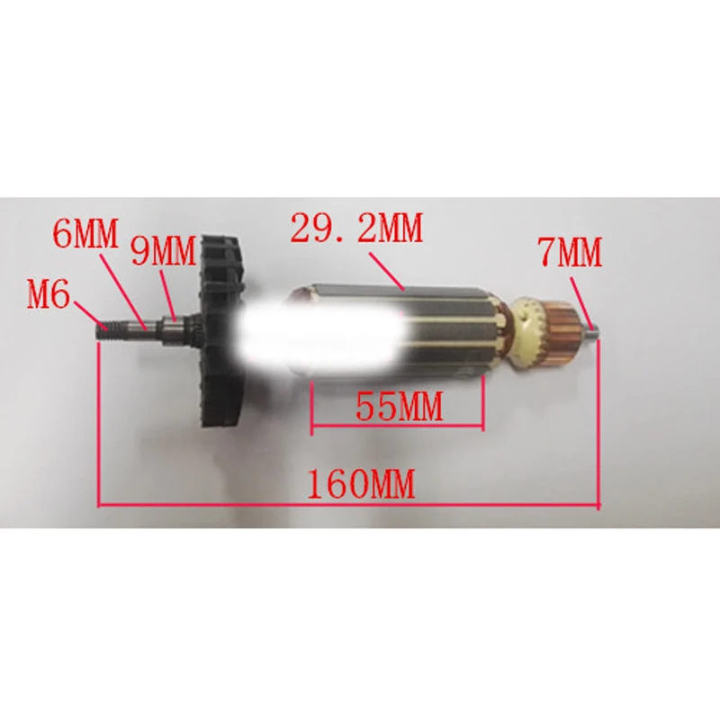 Замена якоря для MAKITA GA5030 GA4530 GA4030 GA5034 GA4534 GA4031 PJ7000 GA4030R GA4034 9558HN|Детали инструментов| |
