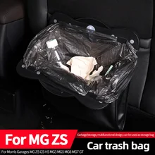 

Car Garbage Bag For Morris Garages MG ZS GS HS MG3 MG5 MG6 MG7 GT Rear Seat Bin Storage Accessories