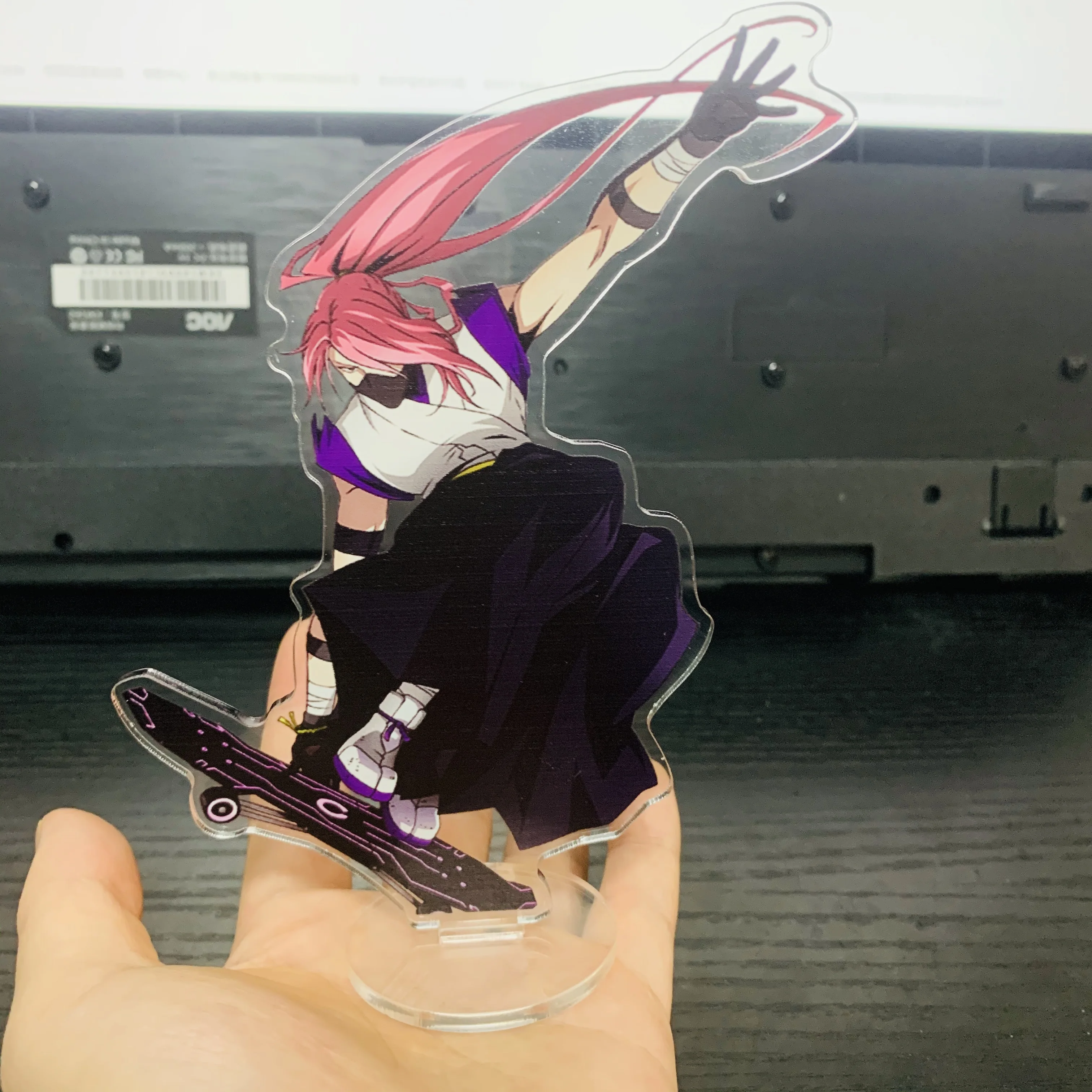 SK∞ SK8 the Infinity Stand Model Keychain Reki Kyan Langa Hasegawa Anime  Figure Acrylic Standing Plate Holder Desktop Decoration