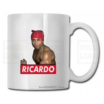 

Ricardo Milos Meme Mug Cup Funny Fitness Women Men