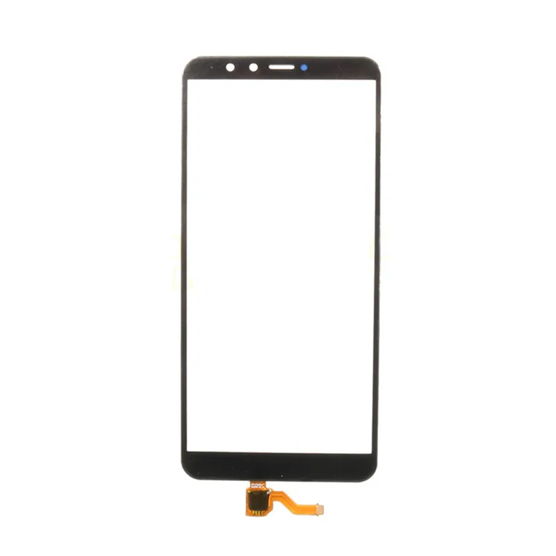 Черный Внешний экран для huawei Y9 /Enjoy 8 Plus дигитайзер сенсор Передняя сенсорная ЖК-панель дисплей стекло Запасные насадки для ремонта - Цвет: Черный