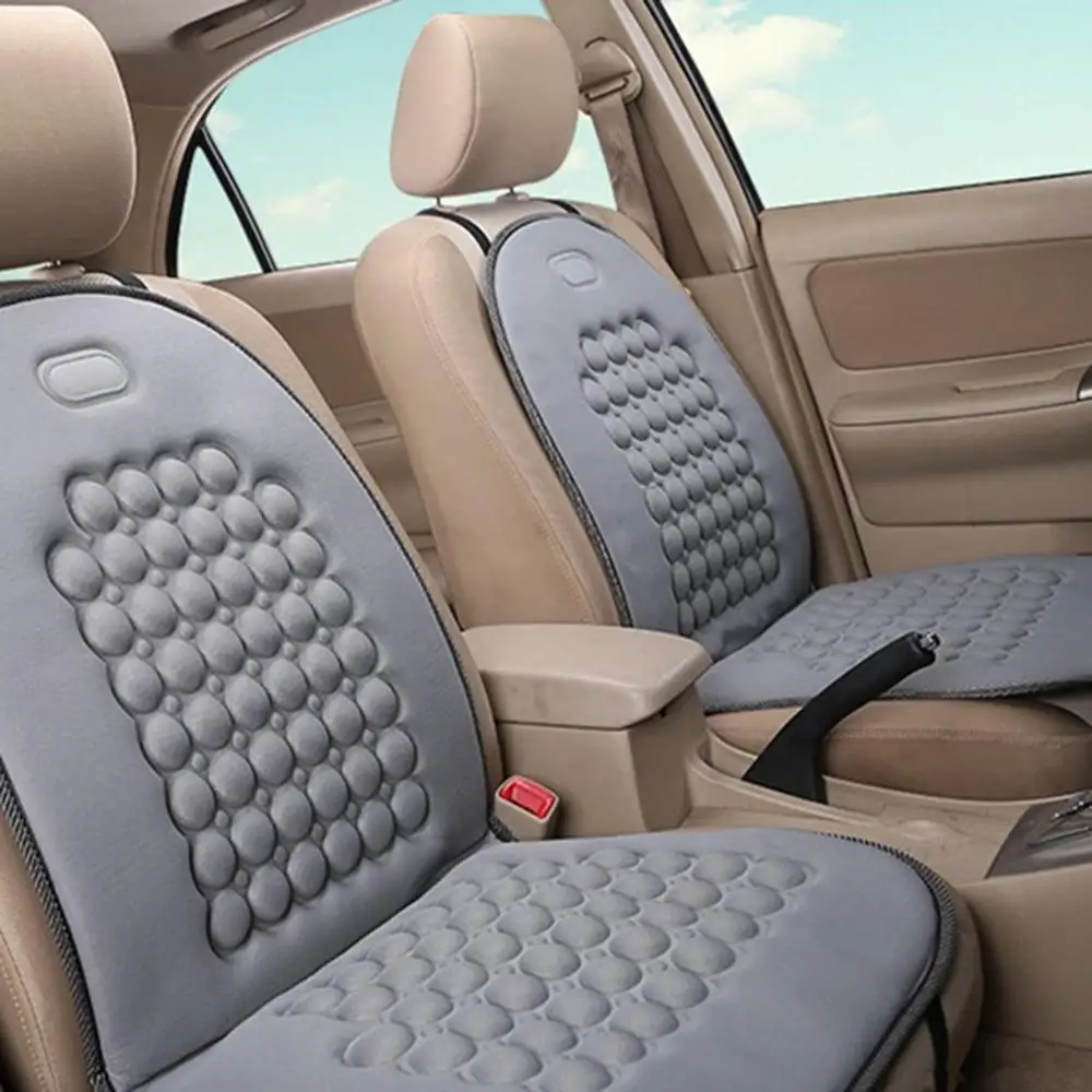 Новые чехлы для автомобильных сидений, не перемещающиеся подушки для автомобильных сидений, аксессуары для Honda Accord Civic CRV Crosstour Fit City HRV - Название цвета: Серый