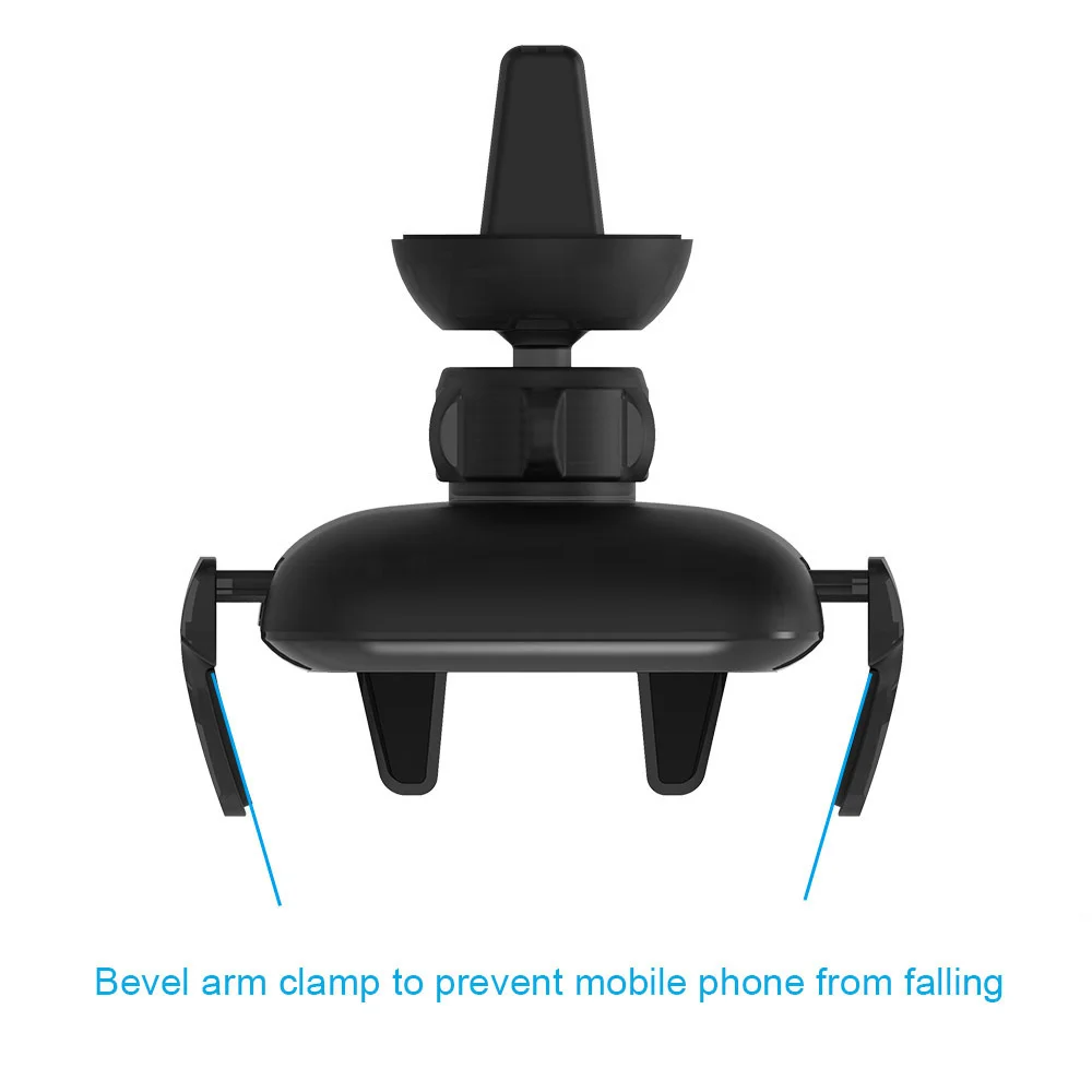 

10W Fast Car Wireless Charger For S-AMSUNG S8 S9 i-Phone X 8 Xs Max Xr Automatic Infrared Sensor Wireless Charging Holder