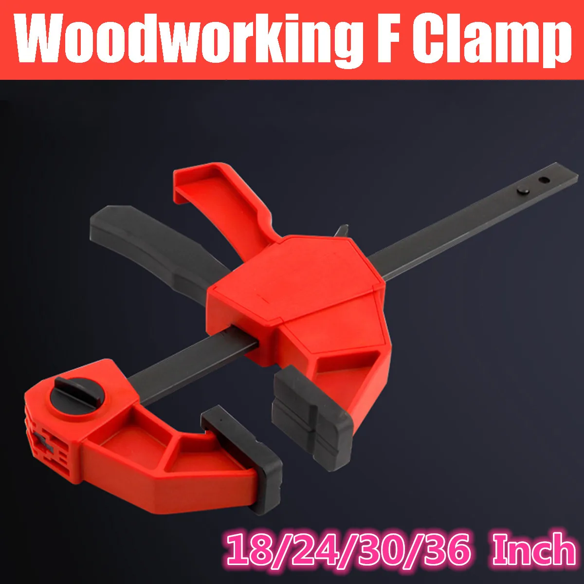 

18/24/30/36 Inch Heavy Duty F Clamp Clip Aluminium Alloy Wood Working Quick Grip F Style Bar Woodworking Clamps Pipe Tools
