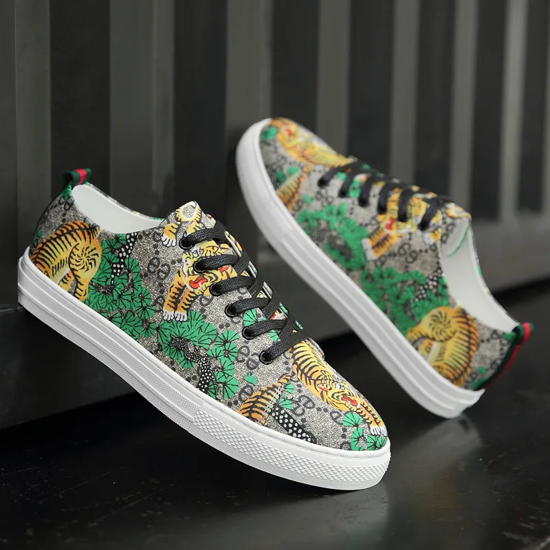Tiger Print High Top Sneakers 2 Tiger Print High Top Sneakers 2