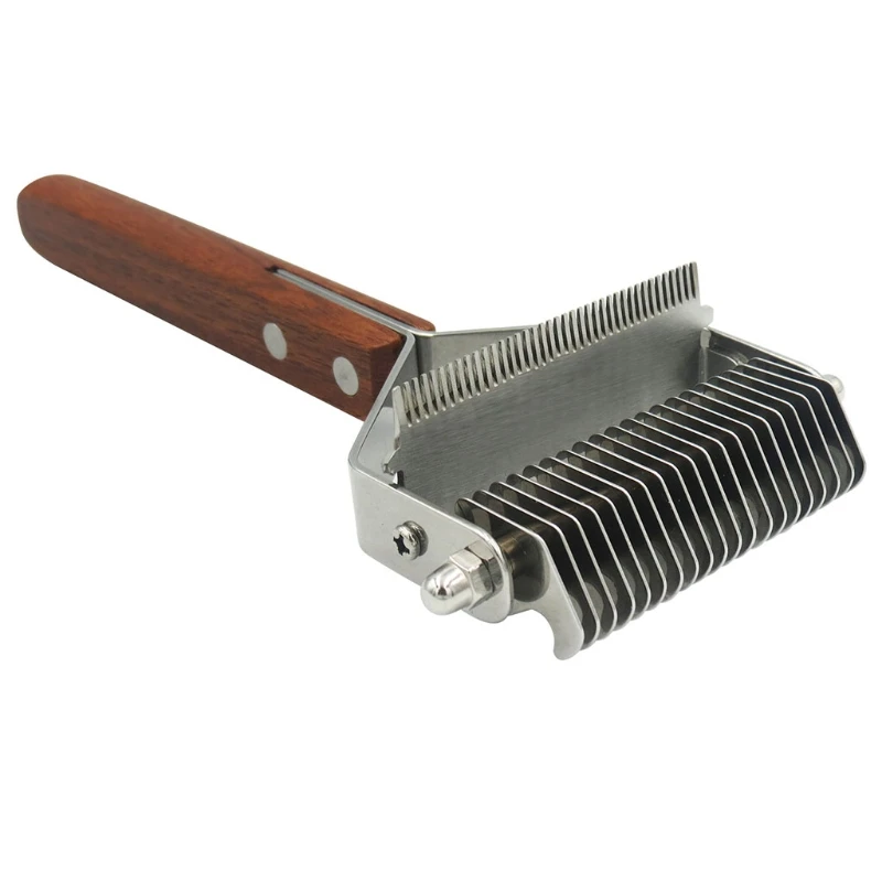 Dog Comb Y Shape Dog Open Knot Comb Thinning Desquamation Smoothly Cut