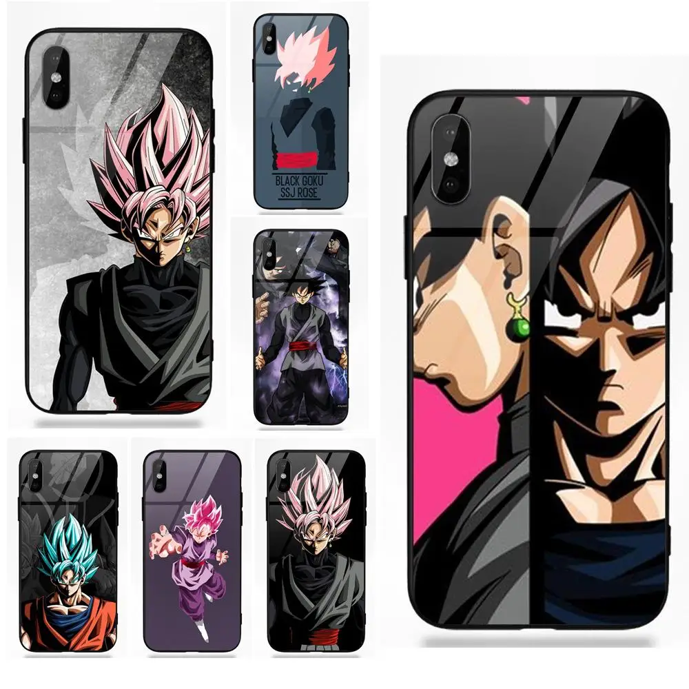 Omdnwd Dragon Ball Z Super Saiyajin Black Goku для Apple IPhone X XS Max XR 5 5C 5S SE 6 6S 7 8 Plus | Мобильные телефоны и