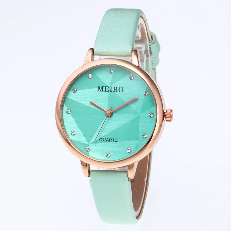 

Foreign Trade Hot Selling Casual Fashion Diamond Set Women's Belt Watch Simple Versatile Women's Students Quartz Watch Wholesale