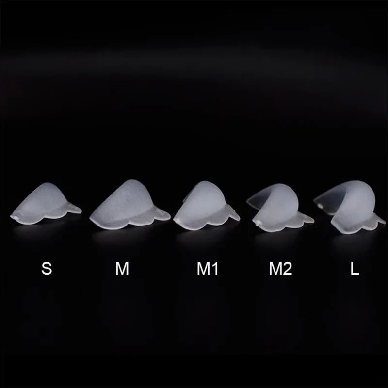 5 Pairs/Bag Eyelashes Perming Rods Silicone 3D Eyelash Lift Cilia Curlers Curl Shields pads Eyelash Perm Pads S M M1 M2 L eyelash curler