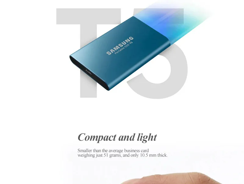 SAMSUNG External Portable SSD T5 USB3.1 500GB 1TB 2TB Hard Drive External Solid State Drives HDD for Desktop Laptop