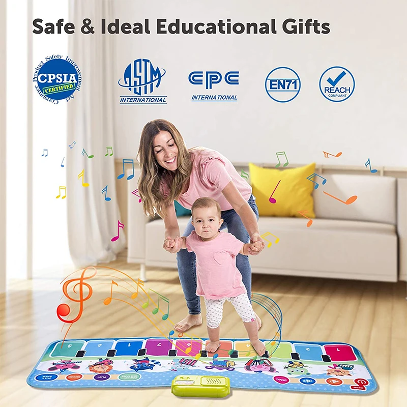 Baby Piano Activity Mat - Image 5