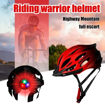 

Unisex Bicycle Helmet MTB Road Cycling Mountain Bike Sports Safety Helmet Safety Cap Off Road Full Face Bike Outdoor