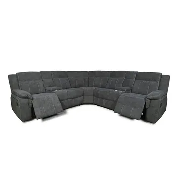 

Modern Nordic Sectional Sofa Bed with 2 cup holder and Storage box Apartment Chaise Home Living Room Furniture