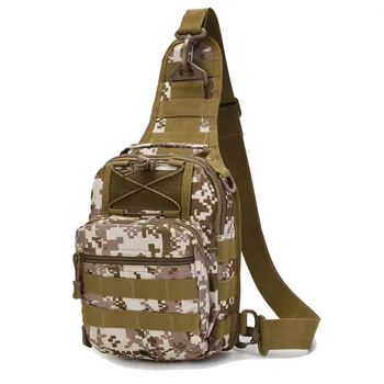

Outdoor Military Tactical Shoulder Waterproof Body Bag Hiking Camping Sling Backpack Hunting Pack Fishing Antitheft Chest Bag