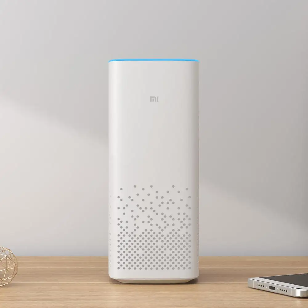 Xiaomi AI sound box взаимодействие человека компьютера прослушивание музыки голосовой