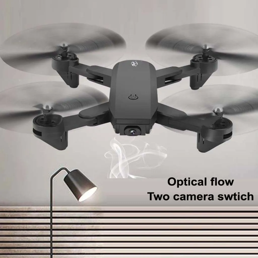 Пульт дистанционного управления Самолет Топ S169 Дрон для селфи wifi FPV 1080P двойная HD камера складной Радиоуправляемый игрушечный вертолет 8,23