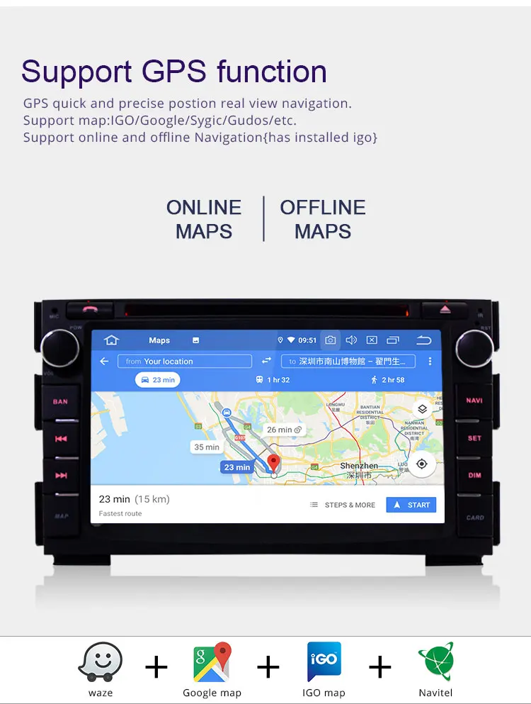Top TOPBSNA Android 9.0 2 Din Car DVD Player for KIA CEED 2009 2010 2011 2012 VENGA WIFI Multimedia Car radio Stereo Headunit RDS AM 5