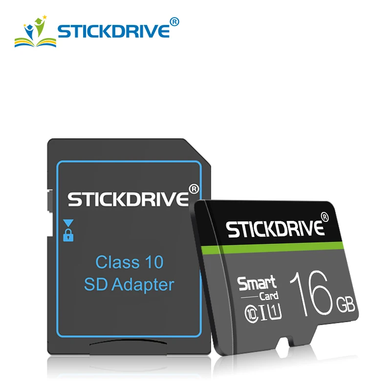 Высокоскоростная U1-U3 карта Micro SD 8 ГБ/16 ГБ/32 ГБ 64 Гб/128 ГБ TF Карта карты памяти флэш-накопитель класс 10+ SD адаптер - Емкость: 16 ГБ