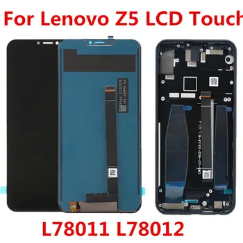 

6.2'' Black LCD For Lenovo Z5 L78011 L78012 LCD Display Touch Screen Digitizer Assembly Replace