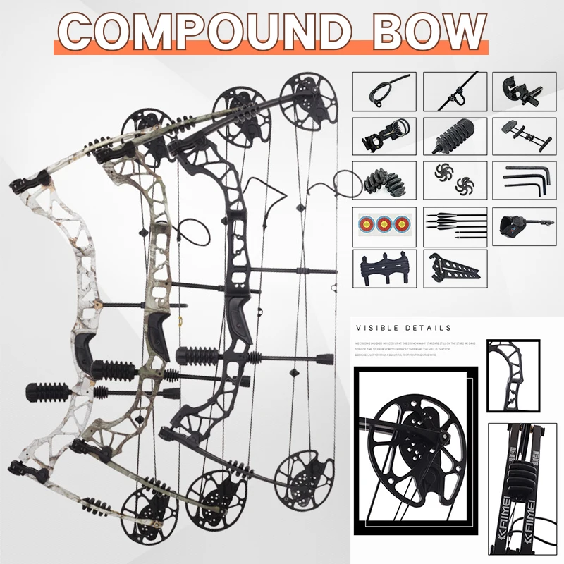 30-70 £ Leistungsstarke Mühelose Verbindung Bogen Sets Bogenschießen Ziel Bogen Und Pfeil Für Outdoor Schießen Praxis Jagd Zubehör 30-70 £ Leistungsstarke Mühelose Verbindung Bogen Sets Bogenschießen Ziel Bogen Und Pfeil Für Outdoor Schießen Praxis Jagd Zubehör