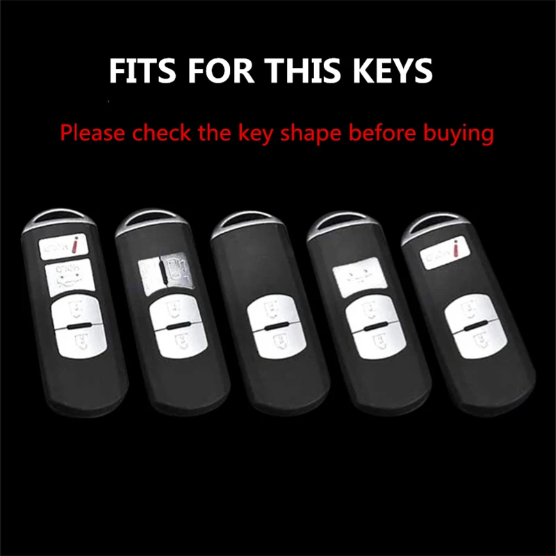 Замша кожа цинковый брелок для автомобильных ключей, защитный чехол для ключа Крышка для MAZDA 2, 3, 5, 6, 8, CX-3 CX-5 CX-7 CX-9 Скорость Miata MX5 RX 2 3 4 кнопки