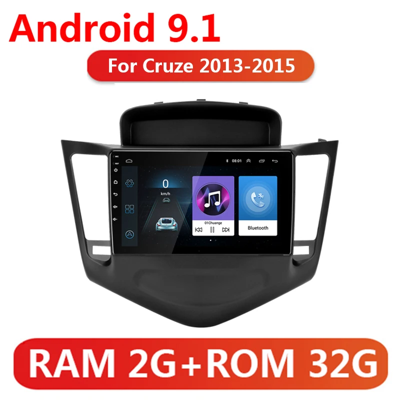 Автомагнитола 2DIN 9 дюймов Android 1 GPS-навигация стерео для Chevrolet Cruze 2013 2014 2015