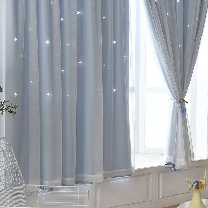 Корейские высокоточные занавески на липучке без перфорации затеняющие красные