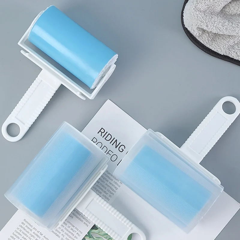 

Sticky Lint Rollers Sticky Portable Washable Sticky Roller for Wool Sheets Hair Clothes Fluff Lint Roller Home Cleaning Tools