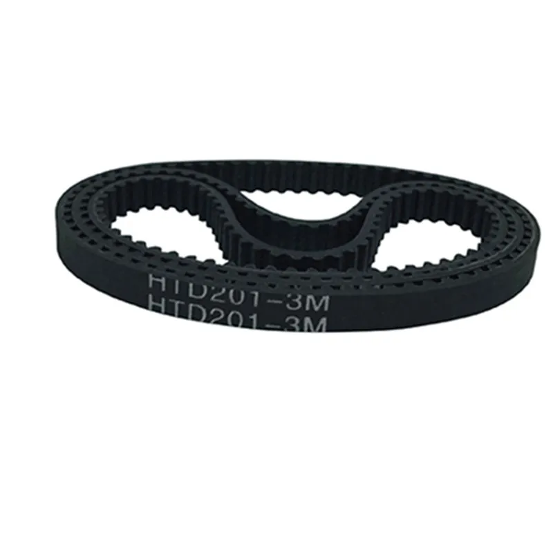 HTD 3M Timing Belt Pitch Length 186/189/195/198/201/207/213/216/225/228/240Mm Width 6/10/15Mm Rubber HTD3M Synchronous Belt HTD 3M Timing Belt Pitch Length 186/189/195/198/201/207/213/216/225/228/240Mm Width 6/10/15Mm Rubber HTD3M Synchronous Belt