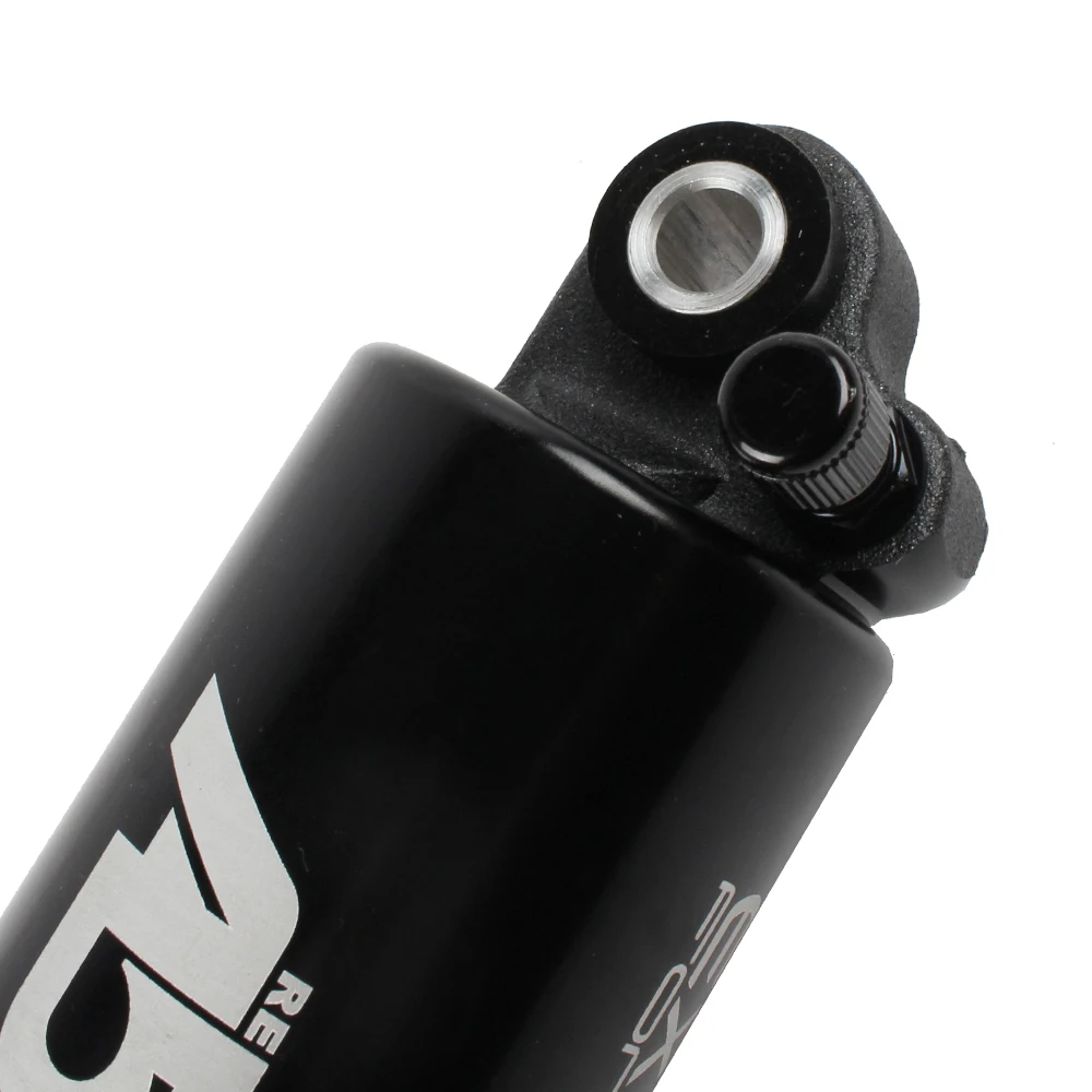 Воздушный задний амортизатор для горного велосипеда, двойная/воздушная камера, MTB, складной велосипедный амортизатор, 125 мм/150 мм/165 мм/190 мм