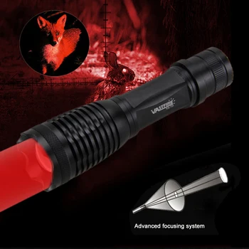 

XM-L Q5/T6 White/Green/Red LED Tactical Flashlight Aluminum Torch Lamp for High Quality Zoomable Camping Hunting Rifle Lantern