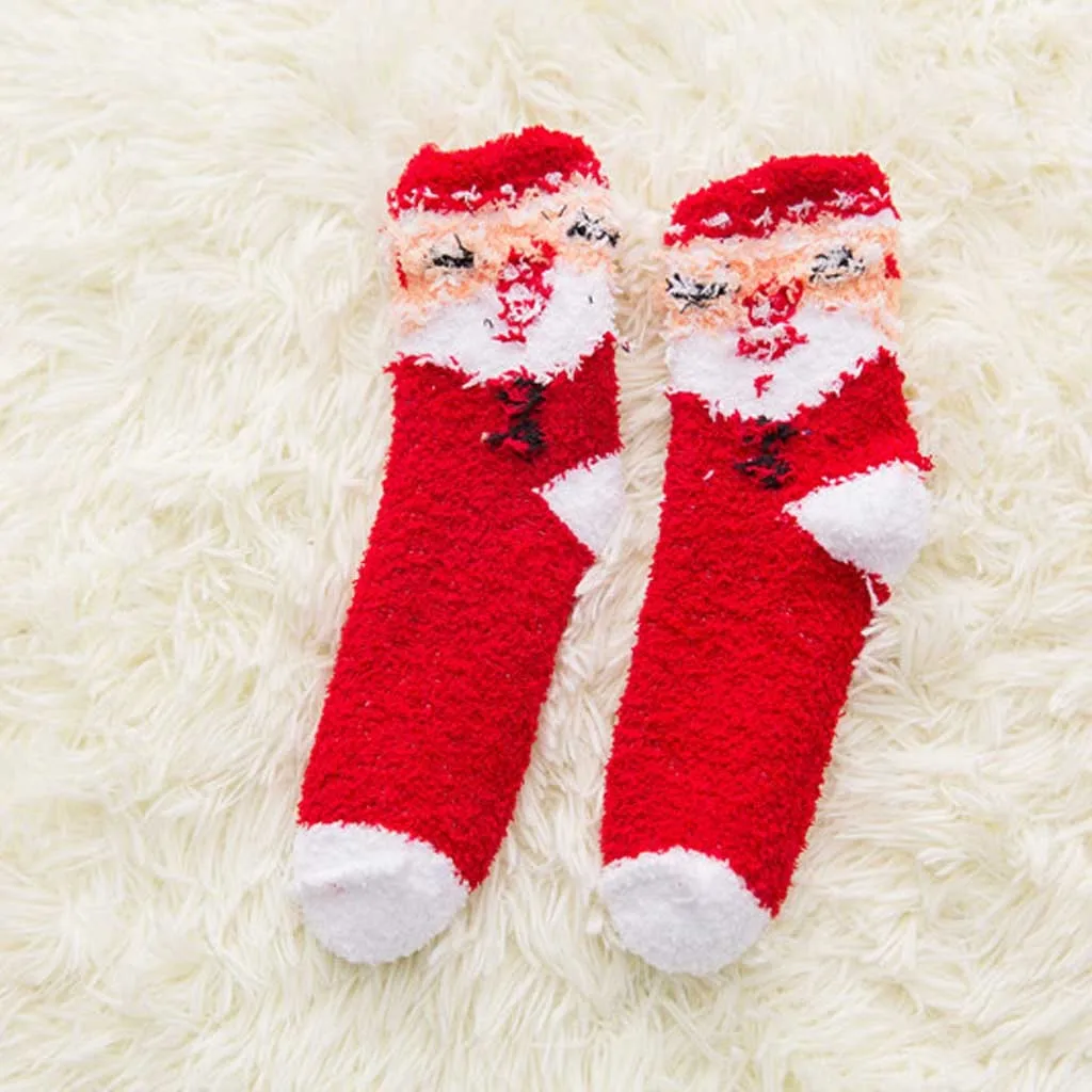 Womail/1 пара модных рождественских носков; забавные носки с героями мультфильмов; рождественские украшения для дома; Индивидуальные женские
