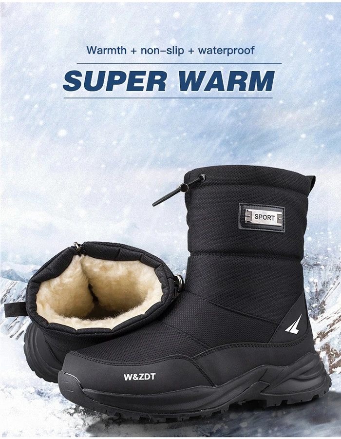 Waterproof Non Slip Snow Boots