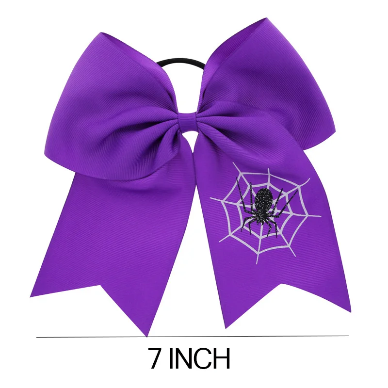 2 шт./партия, " Большие бантики для девочки, Женская прическа, крепление, банты для волос, головной убор на Хэллоуин, праздничные вечерние аксессуары для волос