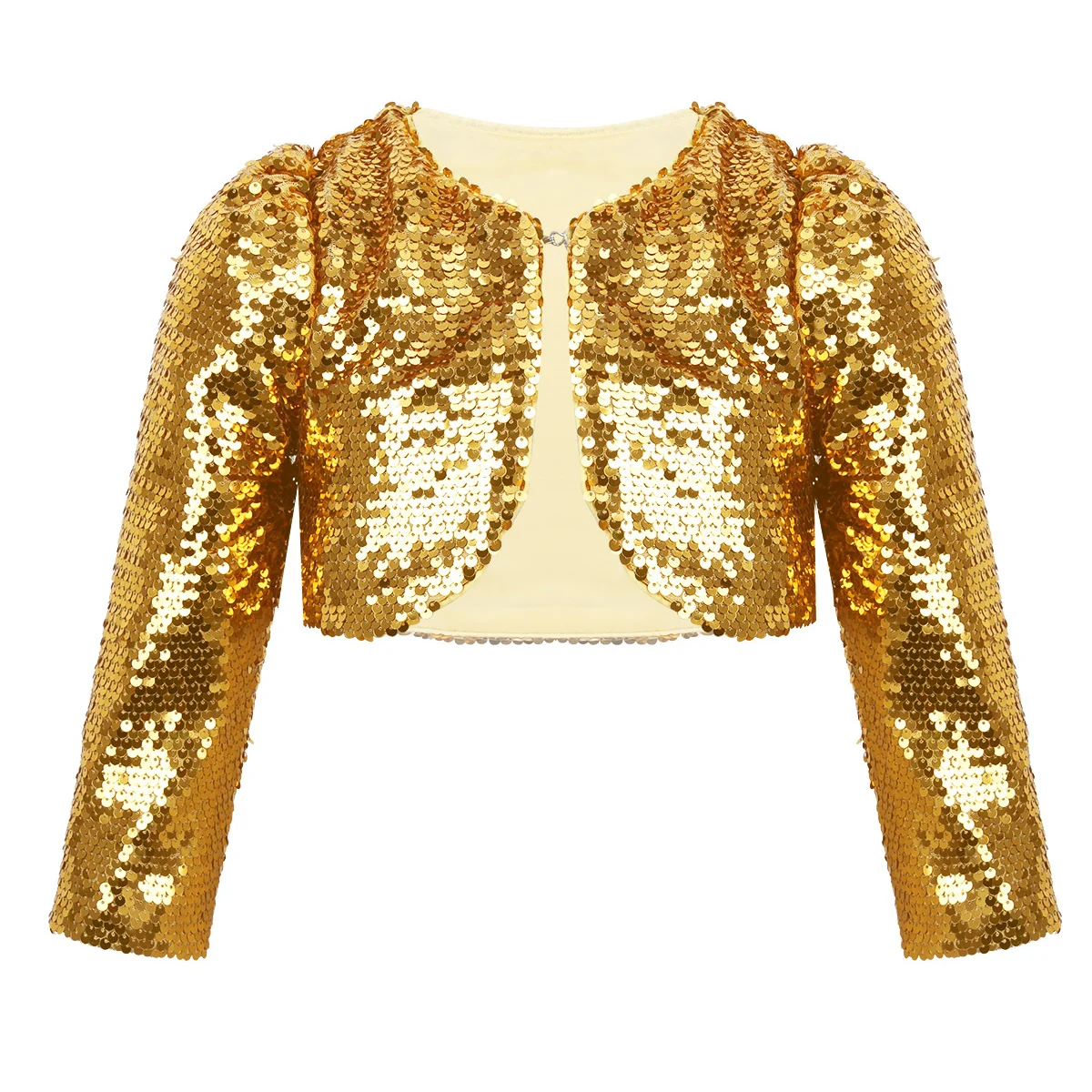 Cardigan Coupé Paillettes Brillantes Pour Femmes Fête Mariage Veste De