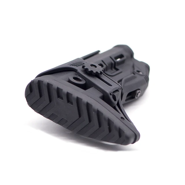US $23.70 High Quality Nylon Adjustable Extended Stock for Paintball Accessories Airsoft Air Guns AEG M4 AK G